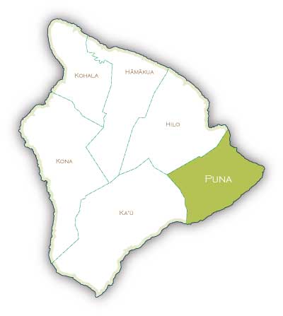 map of Puna district